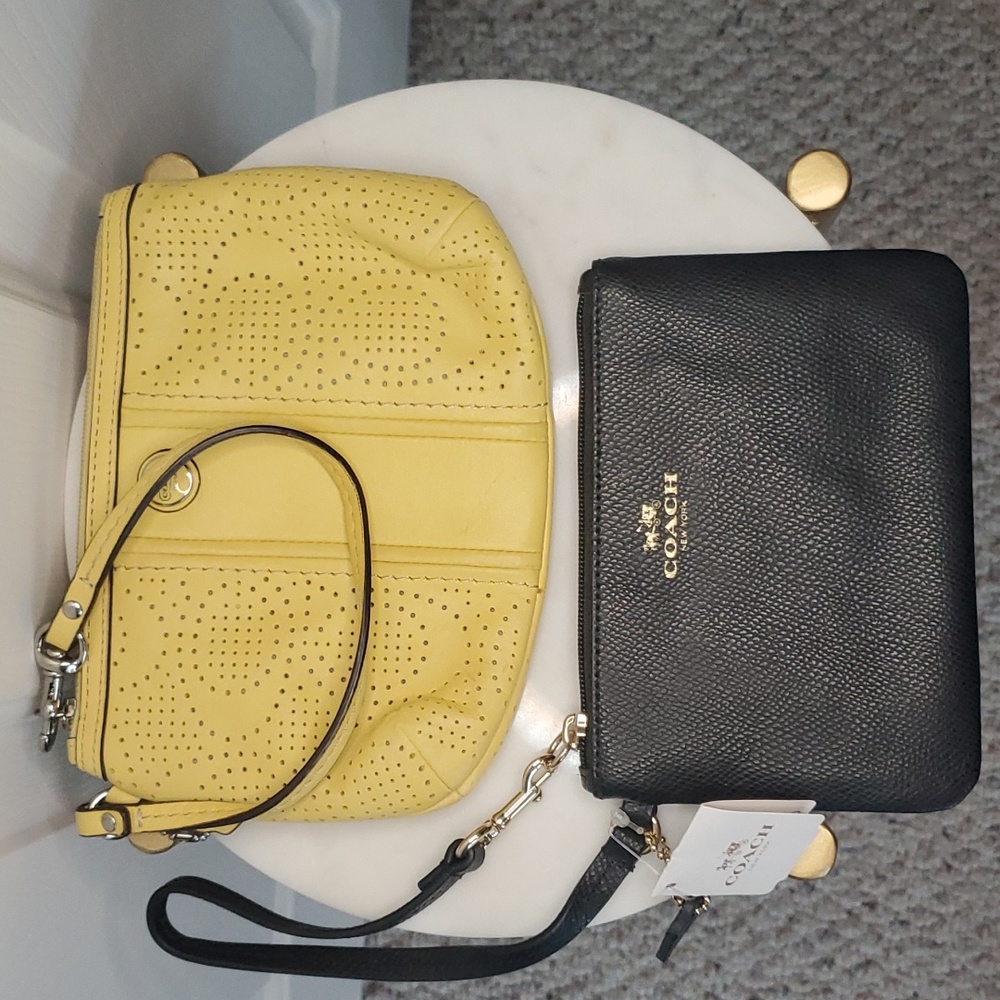 Set of 2 Coach Wristlets